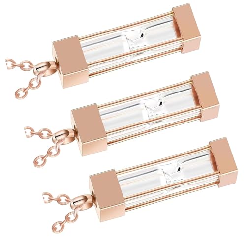 AOOOWER 3 x Asche-Gedenkstätten, Schmuck für Haustiere, Gedenkstätten, Parfüm, Flasche, Halskette für Asche, Andenken AOOOWER 3 x Asche-Gedenkstätten, Schmuck für Haustiere, Gedenkstätten, Parfüm, Flasche, Halskette für Asche, Andenken von AOOOWER