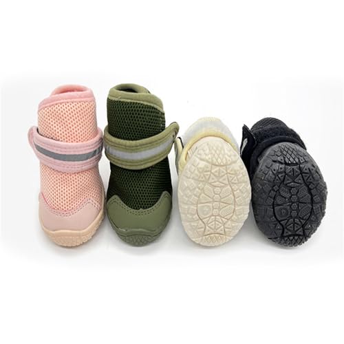 AOOOWER Antiskid Welpenschuhe Leichte Haustierhund Anti Slip Daily Stiefelschuhschuhe Atmungsaktiv Für Outdoor Wandersocken Stiefel Große Hunde Größe Für Mittlere Atmungsaktivität AOOOWER Antiskid Welpenschuhe Leichte Haustierhund Anti Slip Daily Stiefelschuhschuhe Atmungsaktiv Für Outdoor Wandersocken Stiefel Große Hunde Größe Für Mittlere Atmungsaktivität von AOOOWER