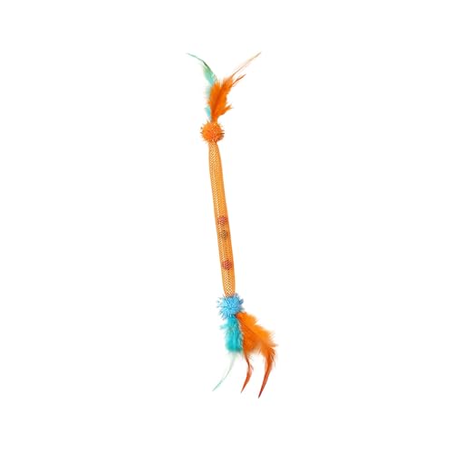 AOOOWER Elastischer Netzschlauch für Katzen, flexibler Stab für die Förderung des Instinkts der Katzen und für Unterhaltung AOOOWER Elastischer Netzschlauch für Katzen, flexibler Stab für die Förderung des Instinkts der Katzen und für Unterhaltung von AOOOWER