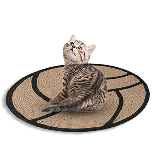 AOOOWER Für Katzenspielzeugkratzerbrett Zum Schutz Der Möbelboden Teppich Couch Sisal Seil Sisal Fabric Pad Ball Board Couch von AOOOWER