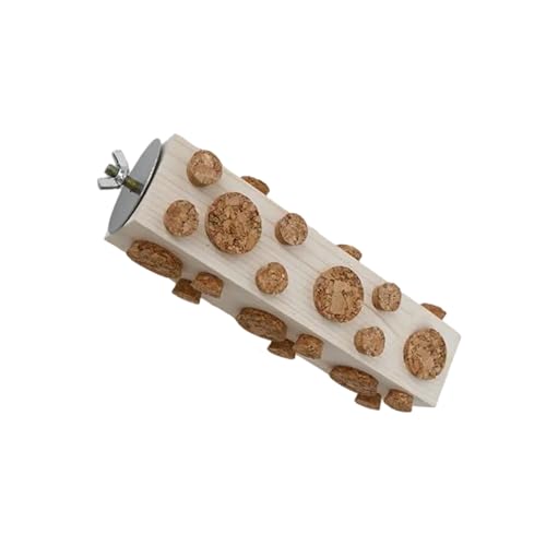 AOOOWER Funktionelles Kauspielzeug für Vögel, Holz, Futtersuche für Papageien, Aras, Stressabbau und aktive Käfige, Zubehör AOOOWER Funktionelles Kauspielzeug für Vögel, Holz, Futtersuche für Papageien, Aras, Stressabbau und aktive Käfige, Zubehör von AOOOWER
