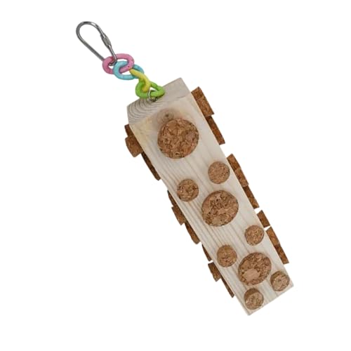 AOOOWER Funktionelles Kauspielzeug für Vögel, Holz, Futtersuche für Papageien, Aras, Stressabbau und aktive Käfige, Zubehör AOOOWER Funktionelles Kauspielzeug für Vögel, Holz, Futtersuche für Papageien, Aras, Stressabbau und aktive Käfige, Zubehör von AOOOWER