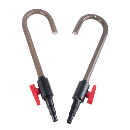 AOOOWER Hakenförmiges Wasserwechsler Werkzeug für Aquarium und Wasser-Ersatz-Wasserwechsler Zubehör von AOOOWER