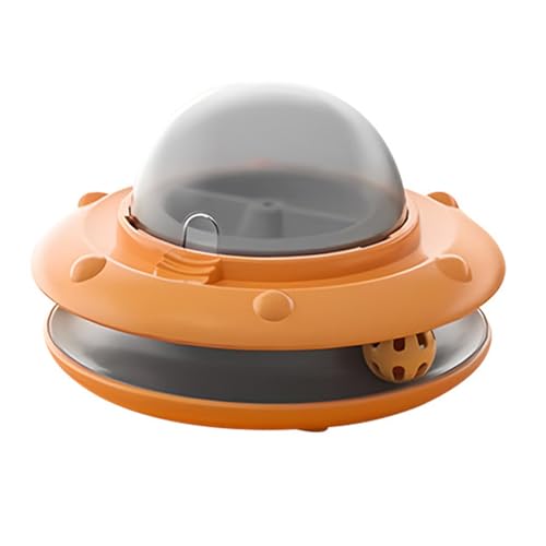 AOOOWER Interaktiv Katzen Füttern Spielzeug Mit Leckereien Löcher Langsame Feeder Puzzle Spiel Für Mentale Stimulationshygiene Langsame Feeder Katzen Unterhaltung von AOOOWER