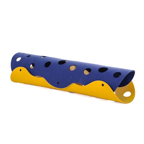 AOOOWER Katzen Tunnel Faltbare Haustier Katzenspielzeug Haustierin Interactive Fun Toy Gelangweilt Für Welpenkätzchen Kaninchen Spielrohr Für Innenkatzen Lang Outdoor Outdoor von AOOOWER