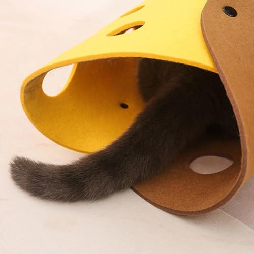 AOOOWER Katzen Tunnel Faltbare Haustier Katzenspielzeug Haustierin Interactive Fun Toy Gelangweilt Für Welpenkätzchen Kaninchen Spielrohr Für Innenkatzen Lang Outdoor Outdoor von AOOOWER