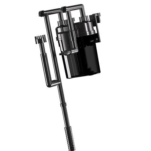 AOOOWER Platzsparender Außenfilter für Aquarien, Wasserfiltersysteme für kleine Aquarien, Wandmontage, einfache Installation AOOOWER Platzsparender Außenfilter für Aquarien, Wasserfiltersysteme für kleine Aquarien, Wandmontage, einfache Installation von AOOOWER