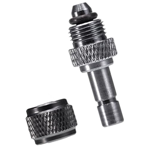 AOOOWER Rechtwinkliger CO2-Adapter für Aquarien, auslaufsicheres Design, Aluminiumlegierung, Aquarium-Zubehör AOOOWER Rechtwinkliger CO2-Adapter für Aquarien, auslaufsicheres Design, Aluminiumlegierung, Aquarium-Zubehör von AOOOWER