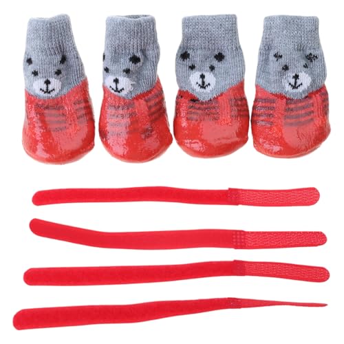 AOOOWER wasserdichte Hundefälle Für Mittelschwere Hunde Nicht Schlupfschuhe Haustier Socken Outdoor Antidirty Haustier Outdoor Schuhe AOOOWER wasserdichte Hundefälle Für Mittelschwere Hunde Nicht Schlupfschuhe Haustier Socken Outdoor Antidirty Haustier Outdoor Schuhe von AOOOWER