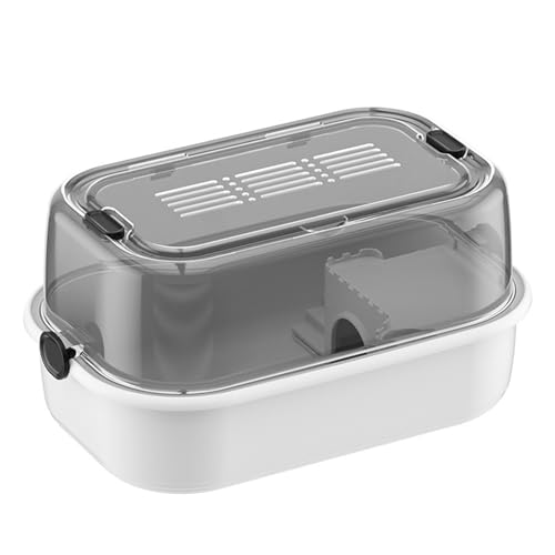 Bequemer Kleintierkäfig für den Innenbereich mit belüftetem Deckel, Haustierkäfig mit Spielplätzen, Leiter für Hamster, Igel Bequemer Kleintierkäfig für den Innenbereich mit belüftetem Deckel, Haustierkäfig mit Spielplätzen, Leiter für Hamster, Igel von AOOOWER