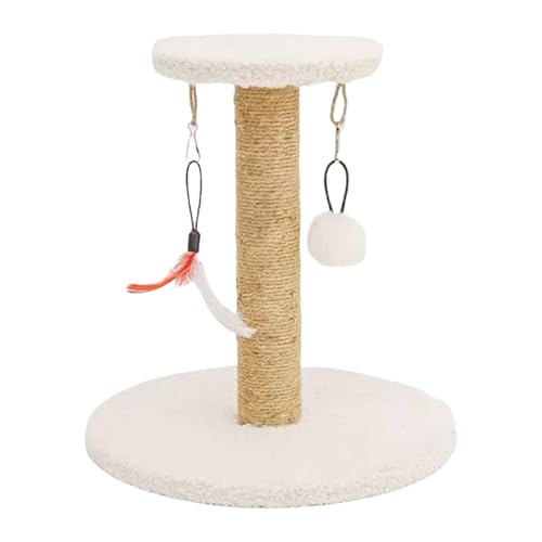 Runder Sisal-Kratzbaum für Katzen, abnehmbar, verschleißfest, für den Innenbereich und Schlafzimmer Runder Sisal-Kratzbaum für Katzen, abnehmbar, verschleißfest, für den Innenbereich und Schlafzimmer von AOOOWER