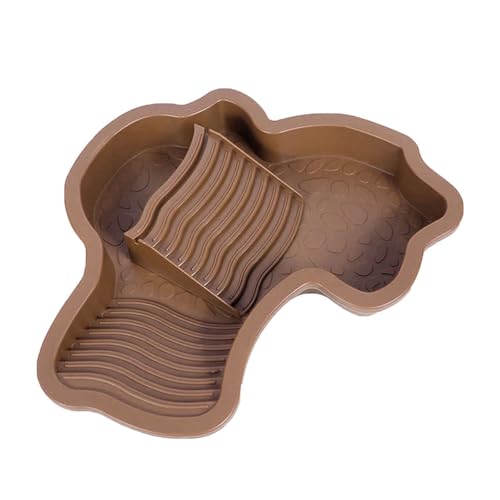 Turtles Habitat Schüssel mit ergonomischen Stufen, 4,3 cm Tiefe für den Innen- und Außenbereich Turtles Habitat Schüssel mit ergonomischen Stufen, 4,3 cm Tiefe für den Innen- und Außenbereich von AOOOWER