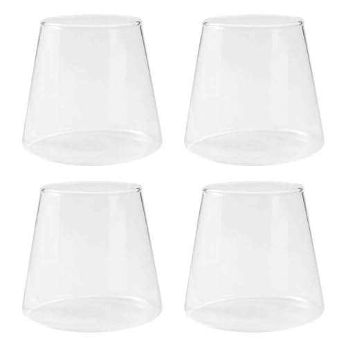 AOOPOO 4PCS Pflanzenvermehrung Terrarium, Pflanzenstecklinge Halter Desktop Pflanze Glas Vase Topf Blumenvase Glas für den Anbau von Hydroponik-Pflanzen von AOOPOO