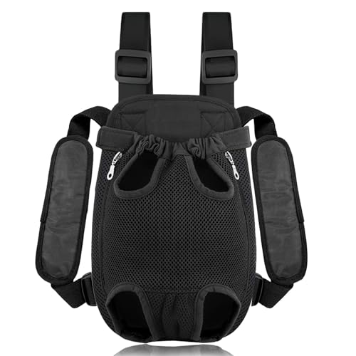 Haustier Rucksack Hund Tragetasche, Hundetragetasche, Verstellbarer Hunde-Tragerrucksack, Hundetasche für kleine Hunde 5kg, Atmungsaktiv/Bequem, für Spaziergang Aktivitäten im Freien und Ausflüge Haustier Rucksack Hund Tragetasche, Hundetragetasche, Verstellbarer Hunde-Tragerrucksack, Hundetasche für kleine Hunde 5kg, Atmungsaktiv/Bequem, für Spaziergang Aktivitäten im Freien und Ausflüge von AOOTUERL