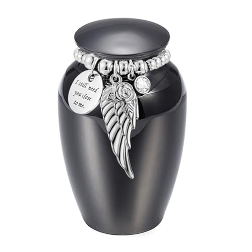 AOSAIXIS Gravurflügel Decors Haustier Urne Multifunktionale Keepsakes Display Hülle Aschehalter Cremation Memorial Zubehör Leckdosen Einäscherung AOSAIXIS Gravurflügel Decors Haustier Urne Multifunktionale Keepsakes Display Hülle Aschehalter Cremation Memorial Zubehör Leckdosen Einäscherung von AOSAIXIS