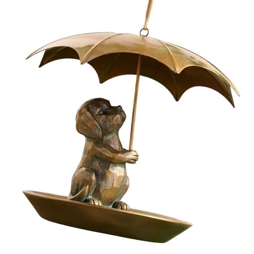 AOSAIXIS Rostresistente Hängende Vogelfutterhäuse Tierdesign Mit Regenschirmen Mit Großer Kapazitätsnahrungsbehälter Für Hinterhof Wildlif Proof Eichhörnchen Katzen Hund/Vogelfutterhäuscheln AOSAIXIS Rostresistente Hängende Vogelfutterhäuse Tierdesign Mit Regenschirmen Mit Großer Kapazitätsnahrungsbehälter Für Hinterhof Wildlif Proof Eichhörnchen Katzen Hund/Vogelfutterhäuscheln von AOSAIXIS