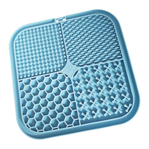 Lebensmittelqualität Silikon Slow Feed Licking Matten Für Haustier Slip Saugbasis Einfache Reinigung Design Gesundes Verdauung Helfer Lebensmittelqualität Silikon Slow Feed Licking Matten Für Haustier Slip Saugbasis Einfache Reinigung Design Gesundes Verdauung Helfer von AOSAIXIS