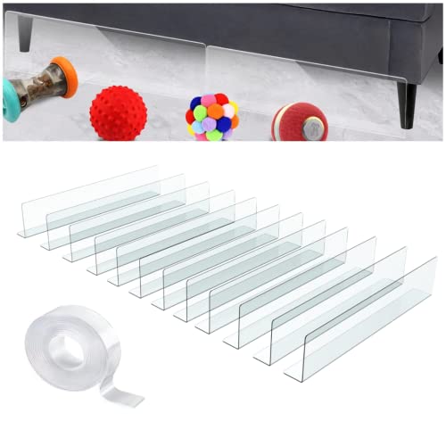 AOUKAR Spielzeugblocker Couch - Sofa Schutz - Kratzschutz Sofa Katze - Spielzeug Blocker Unter Sofa - 12pack 40cm L 8.3cm H Blocking Board - Nur FüR Harte BöDen Geeignet von AOUKAR