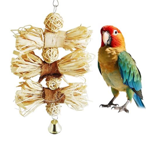 AOVNA Natürliches Luffa-Gras, Vogelschnitzelspielzeug, Kauspielzeug, Papagei, Rattan-Ball, Spielzeug für Sittiche, Nymphensittiche, Sittiche, Sittiche, Sittiche, Sittiche, AOVNA Natürliches Luffa-Gras, Vogelschnitzelspielzeug, Kauspielzeug, Papagei, Rattan-Ball, Spielzeug für Sittiche, Nymphensittiche, Sittiche, Sittiche, Sittiche, Sittiche, von AOVNA