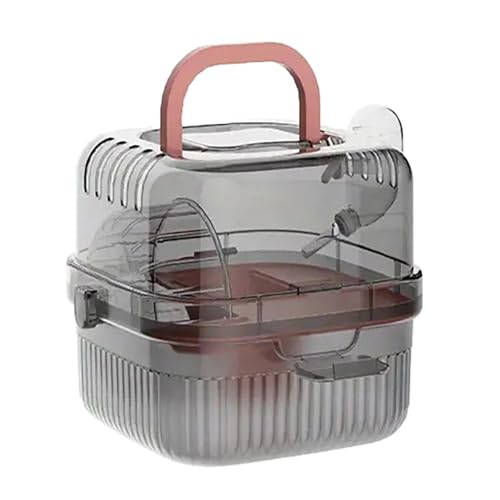 Leichter Hamster käfig, atmungsaktiv tragbarer Hamster lebensraum mit Griff Wasser Flasche Leichter Hamster käfig, atmungsaktiv tragbarer Hamster lebensraum mit Griff Wasser Flasche von AOYEAH