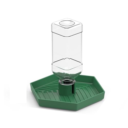 Reptilien-Wasser-Zubringer-Schüssel, Nahrungs-Zubringer-Wasser Flasche für Reptilien-Haustiere, Anti-Slip-automatischer Wassersp Ender für Eidechsen Reptilien-Wasser-Zubringer-Schüssel, Nahrungs-Zubringer-Wasser Flasche für Reptilien-Haustiere, Anti-Slip-automatischer Wassersp Ender für Eidechsen von AOYEAH