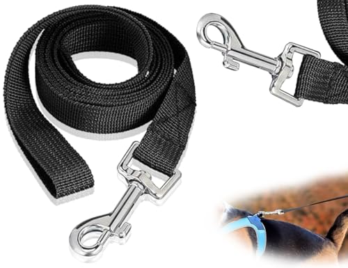 AOYEGIC Schleppleine für Hunde,Wasserdicht Hundeleine,Robuste Ausbildungsleine Seil,Trainingsleine mit Handschlaufe und 360° Karabiner,hundezubehör,für Mittlere Große Kleine Hunde(5 m) von AOYEGIC