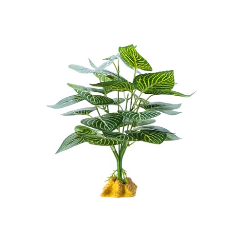AOYUDJ Reptilien Pflanze Amphibien Hängende Harze Pflanze Eidechsen Terrarien Dekoration zum Klettern und Sonnenbaden von AOYUDJ