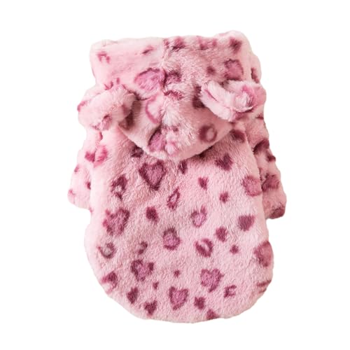 Hundemantel, Kostüm, Foto-Requisiten, weiche Kleidung, Leopardenmantel, Weihnachten, Leopardenmuster, Cosplay von AOYUDJ