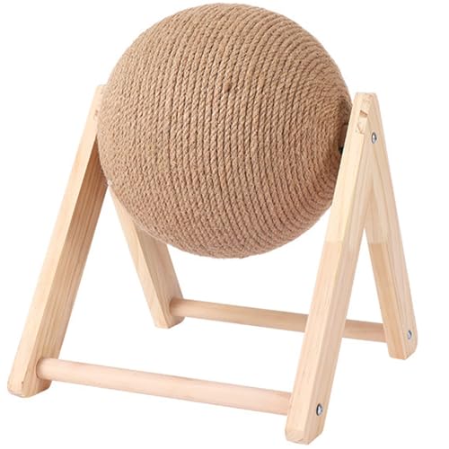 AOpghY Katze Kratzkugel mit Stabiler Ständer natürlicher Sisal Cat Croboker Kratzer-resistenter Katzenkratzer Spielzeug Interaktive Holzkratzer Katzenspielzeug, kleine Haustierwaren AOpghY Katze Kratzkugel mit Stabiler Ständer natürlicher Sisal Cat Croboker Kratzer-resistenter Katzenkratzer Spielzeug Interaktive Holzkratzer Katzenspielzeug, kleine Haustierwaren von AOpghY