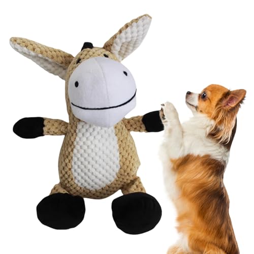 Kauplüschspielzeug for Hunde, beruhigende Kauplüschtiere for Hunde, mit PP-Baumwolle gefüllte Welpenpuppen, Cordtiere for Haustiere for Zuhause, Tierhandlung, Tierheim, Ausflug, Camping ( Color : Donk Kauplüschspielzeug for Hunde, beruhigende Kauplüschtiere for Hunde, mit PP-Baumwolle gefüllte Welpenpuppen, Cordtiere for Haustiere for Zuhause, Tierhandlung, Tierheim, Ausflug, Camping ( Color : Donk von APANSHJY