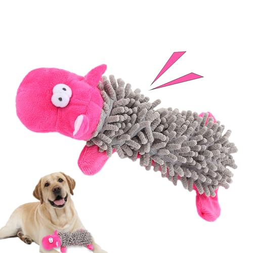 Quietschendes Hundespielzeug – tragbares Plüschtierspielzeug for Hunde, Kauspielzeug for saubere Hundezähne, um die Zähne gesund zu halten, for Zuhause, Tierhandlung, Tierheim, Ausflug, Camping ( Colo Quietschendes Hundespielzeug – tragbares Plüschtierspielzeug for Hunde, Kauspielzeug for saubere Hundezähne, um die Zähne gesund zu halten, for Zuhause, Tierhandlung, Tierheim, Ausflug, Camping ( Colo von APANSHJY