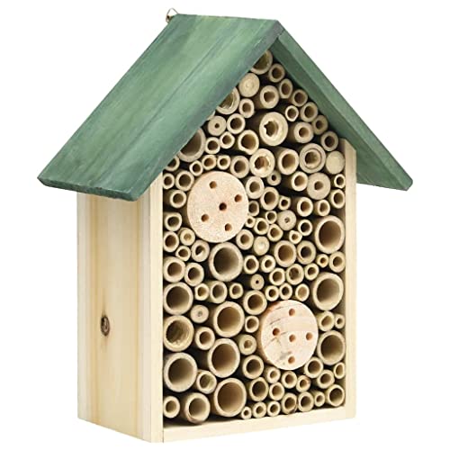Home & Garden – Insektenhotels, 23 x 14 x 29 cm, massives Firwood-Dekor von APCSA