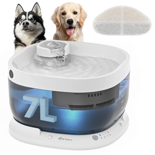 APD APETDOLA 7L Großer Hund Wasserbrunnen Automatischer Hund Wasserspender Weiß APD APETDOLA 7L Großer Hund Wasserbrunnen Automatischer Hund Wasserspender Weiß von APD APETDOLA