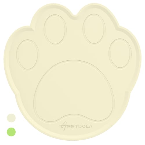 APETDOLA Napfunterlage rutschfeste Silikon Katzen und Hunde Futtermatte, Einzelne Kralle Grau 1 Stück, 35 x 35 cm APETDOLA Napfunterlage rutschfeste Silikon Katzen und Hunde Futtermatte, Einzelne Kralle Grau 1 Stück, 35 x 35 cm von APD APETDOLA
