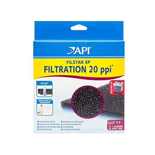 API Rena Filstar XP Schaumstoff-Filtrationspads für Aquarien, 20 ppi, 1 Stück API Rena Filstar XP Schaumstoff-Filtrationspads für Aquarien, 20 ppi, 1 Stück von API