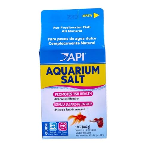 MARS FISHCARE API Aquarium-Salz, zur Unterstützung der Hygiene und Gesundheit der Fische, für Aquarium, Aquarium-Salz, Packungsgröße: Small, 453,44 g von API