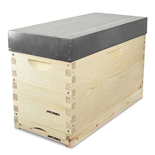 APIFORMES Ablegerkasten Langstroth aus Massivholz | 5 Rähmchen+Futterzarge+Dach | Bienen | Imkerei | Imkereibedarf APIFORMES Ablegerkasten Langstroth aus Massivholz | 5 Rähmchen+Futterzarge+Dach | Bienen | Imkerei | Imkereibedarf von APIFORMES