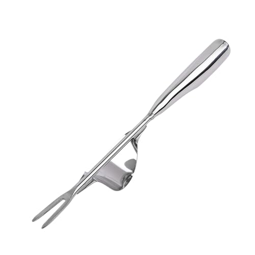 APODESS Gartenarbeit Hand Unkrautstecher,Garten-Unkrautziehwerkzeug Unkrautstecher Edelstahl Gartenwerkzeug Unkraut Entferner Gerät mit Stiel für den Garten Jäten, Lösen (Edelstahl 03) von APODESS