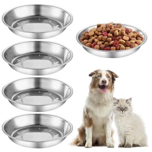 APOMOONS 5 Stück Katzennäpfe Edelstahl, 16 cm Futternapf Katze für Katzen mit Breiten Schnurrhaaren Surefeed Futterschale Katzen Futternapf Hundenapf Edelstahl für Kleine Hunde, Katzen APOMOONS 5 Stück Katzennäpfe Edelstahl, 16 cm Futternapf Katze für Katzen mit Breiten Schnurrhaaren Surefeed Futterschale Katzen Futternapf Hundenapf Edelstahl für Kleine Hunde, Katzen von APOMOONS