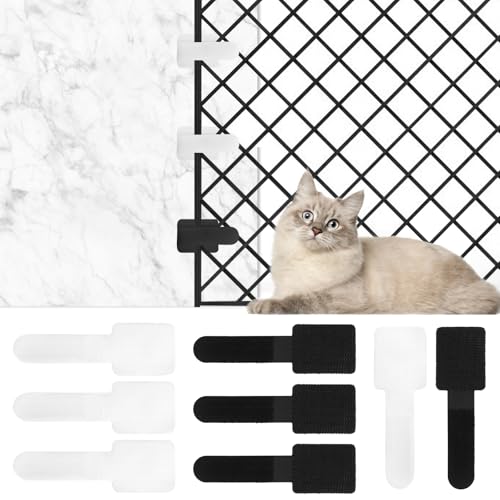 APOMOONS 70 Stück Katzennetz Zubehör für Katzennetz für Balkon, Klebehaken Outdoor Wetterfest für Fixierung Fensterschutz Katze Katzengitter Fenster Katzengitter Katzenschutznetz (Ohne Katze Netz) APOMOONS 70 Stück Katzennetz Zubehör für Katzennetz für Balkon, Klebehaken Outdoor Wetterfest für Fixierung Fensterschutz Katze Katzengitter Fenster Katzengitter Katzenschutznetz (Ohne Katze Netz) von APOMOONS