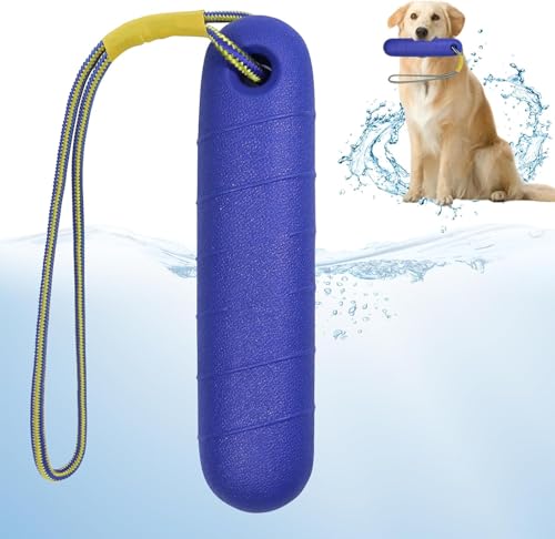 APOMOONS Amphibisches Stoßstangen-Hundespielzeug, Naturkautschuk, schwimmend, moderate Härte und Weichheit, langlebiges Kauen mit Seil, schwimmendes Apportier-Wasserspielzeug, schwimmender APOMOONS Amphibisches Stoßstangen-Hundespielzeug, Naturkautschuk, schwimmend, moderate Härte und Weichheit, langlebiges Kauen mit Seil, schwimmendes Apportier-Wasserspielzeug, schwimmender von APOMOONS