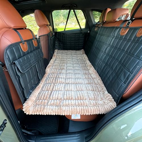 APetsPlanet Deluxe Hundebett Braun, Pad Topper, Haustierbettmatte, rutschfeste Unterseite, Couchbezugdecke, Hunde-Reisebett, maßgeschneidertes Kissen für Rücksitzverlängerungen und Sitzbezüge APetsPlanet Deluxe Hundebett Braun, Pad Topper, Haustierbettmatte, rutschfeste Unterseite, Couchbezugdecke, Hunde-Reisebett, maßgeschneidertes Kissen für Rücksitzverlängerungen und Sitzbezüge von APetsPlanet