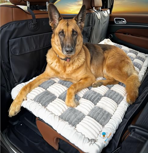 Kariertes Hundebett, kariert, Couchbezug, rutschfeste Unterseite, Haustierbettmatte, individuelle Passform für Rücksitzverlängerungen und Sitzbezüge, Reisebett, rutschfeste Haustierdecke Kariertes Hundebett, kariert, Couchbezug, rutschfeste Unterseite, Haustierbettmatte, individuelle Passform für Rücksitzverlängerungen und Sitzbezüge, Reisebett, rutschfeste Haustierdecke von APetsPlanet