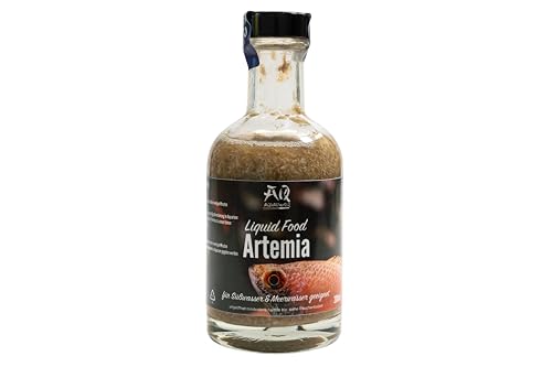 AquaOwner Liquid Food Artemia, Fischfutter für Fische & Korallen in Süßwasser & Meerwasser Aquarien (200ml) von AQ AQUAOWNER