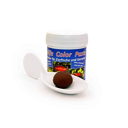 AQ4Aquaristik Futterpaste: Sealife Color Paste - Futter für Zierfische und Garnelen, 70 g von AQ4Aquaristik
