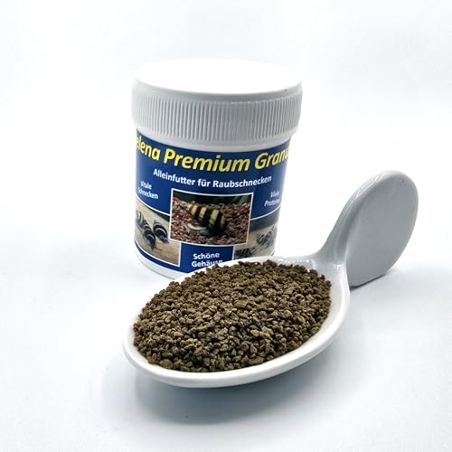 Helena Premium Granulat Alleinfutter für Raubschnecken Clea Helena, Futtergranulat, Hauptfutter Helena Premium Granulat Alleinfutter für Raubschnecken Clea Helena, Futtergranulat, Hauptfutter von AQ4Aquaristik