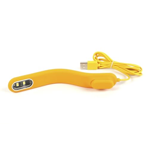 PicoSoft gelb Nano-Aquarium LED Beleuchtung - biegbar, flexibel mit Magnet 1W 100 Lumen von AQ4Aquaristik