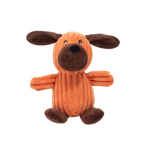 AQCQDQ Hundespielzeug, Unzerstörbar Quietschend Dog Toys, Hund Kuscheltier Tauziehen Plüsch Quietschendes Mit Crinkle-Papier, Robust kauspielzeug Für Welpen, Kleine, Mittlere, Große Hunde (Hund) von AQCQDQ