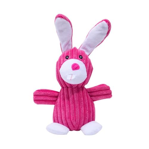 AQCQDQ Hundespielzeug, Unzerstörbar Quietschend Dog Toys, Hund Kuscheltier Tauziehen Plüsch Quietschendes Mit Crinkle-Papier, Robust kauspielzeug Für Welpen, Kleine, Mittlere, Große Hunde (Kaninchen) AQCQDQ Hundespielzeug, Unzerstörbar Quietschend Dog Toys, Hund Kuscheltier Tauziehen Plüsch Quietschendes Mit Crinkle-Papier, Robust kauspielzeug Für Welpen, Kleine, Mittlere, Große Hunde (Kaninchen) von AQCQDQ