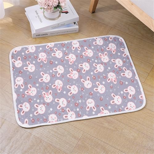 AQCQDQ Kühlmatte für Hunde, Weiches und Atmungsaktives Latexkissen, Hundedecke Antirutsch, Hundekissen Waschbar für Drinnen, Draußen und Auto (Grau,90 * 70 cm) von AQCQDQ